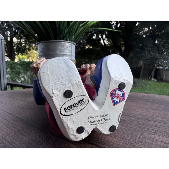 PHILADELPHIA PHILLIES GARDEN GNOME troll old man Forever Collectibles FoCo - Picture 6 of 9